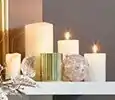 Myer Heritage Premium Wax Coated Flickering Flameless Candles offer