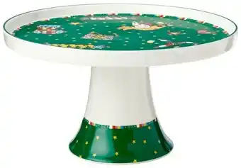 Myer Maxwell & Williams Donna Sharam Wonderland Footed Cake Stand 20cm Gift Boxed - Green offer