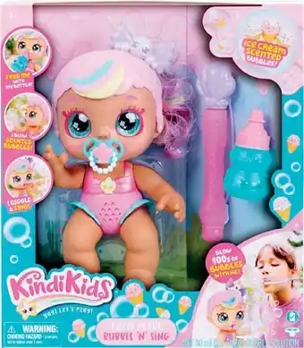 Myer Kindi Kids Poppi Pearl Bubble 'n' Sing Doll offer