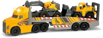 Dickie Toys Mac & Volvo Heavy Loader Truck Set