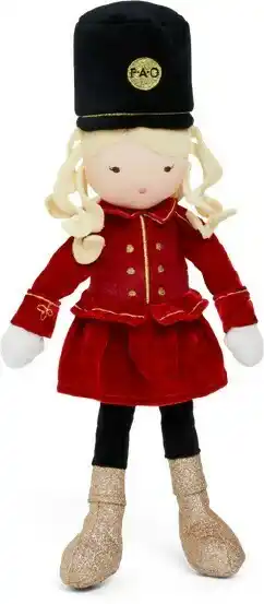 Myer FAO Schwarz Toy Doll Soldier Blonde Hair offer