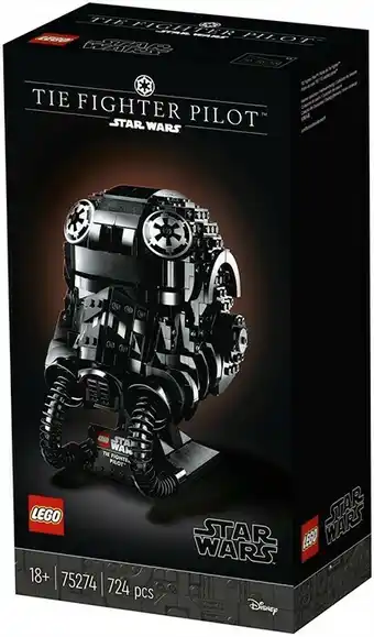 Kmart LEGO Star Wars TIE Fighter Pilot™ Helmet - 75274 offer