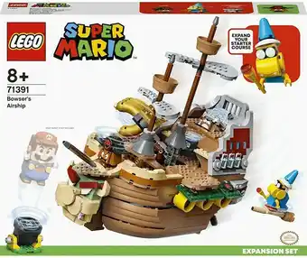 Kmart LEGO Super Mario Bowser’s Airship Expansion Set - 71391 offer
