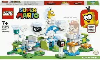 Kmart LEGO Super Mario Lakitu Sky World Expansion Set - 71389 offer