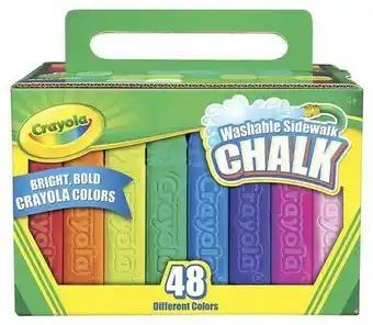 Kmart Crayola Sidewalk Chalk 48 Pack offer