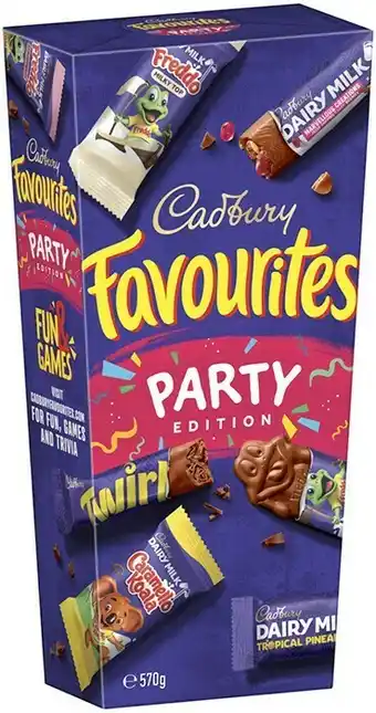 Cadbury Party Favourites 570g