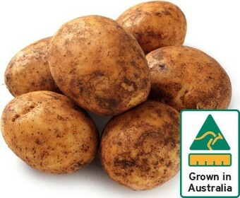 IGA Australian Brushed Potatoes 2kg Pack offer