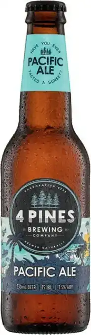 IGA 4 Pines Pacific Ale 24 Pack offer