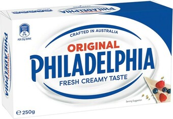 IGA Philadelphia Cream Cheese Block 250g offer