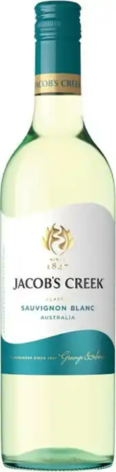 IGA Jacob’s Creek Classic 750mL Varieties offer