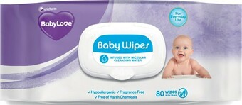 IGA BabyLove Everyday Use Baby Wipes 80 Pack offer