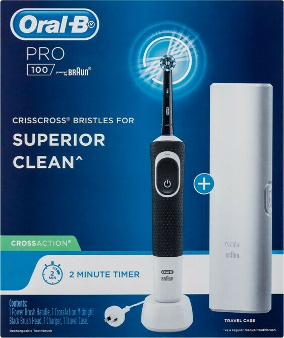 OralB PRO 100 Cross Action Electric Toothbrush offer at Priceline