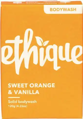 Priceline Ethique Sweet Orange & Vanilla Solid Bodywash 120g offer