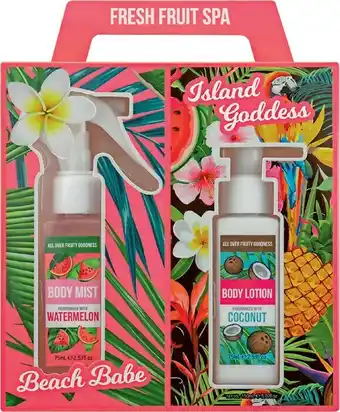 Priceline Fresh Fruit SPA Body Mist and Lotion Set offer