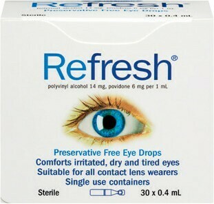 Refresh Eye Drops 30 x 0.4mL
