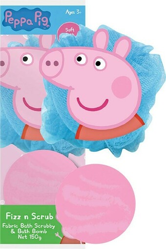 Peppa Pig Fizz and Scrub 1ea