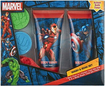Priceline Marvel Wash & Soak Set 5 Piece offer