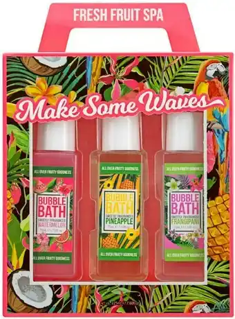 Priceline Fresh Fruit Spa Bubble Bath Trio 3 Piece offer