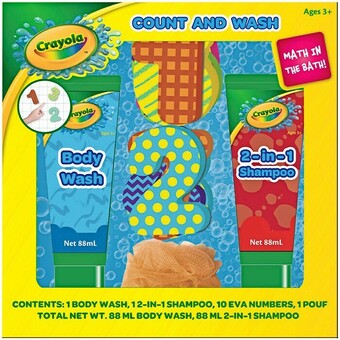 Crayola Count and Wash 1 Pack