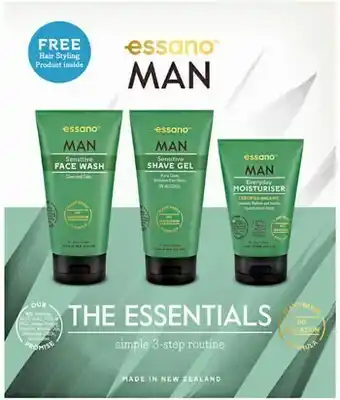 Priceline Essano Man the Essentials Gift Pack offer
