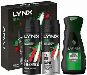 Priceline Lynx Africa Trio Gift Pack offer
