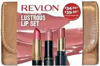 Priceline Revlon Lustrous Lip Gift Set 3 Piece offer