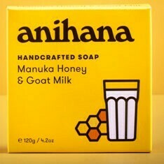 Priceline Anihana Manuka Honey & Goats Milk Handcrafted Soap 120g offer