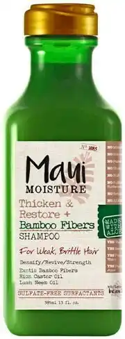 Maui Moisture Thicken & Restore + Bamboo Fibers Shampoo 385mL