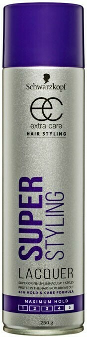Priceline Schwarzkopf Extra Care Super Styling Lacquer Maximum Hold 250g offer