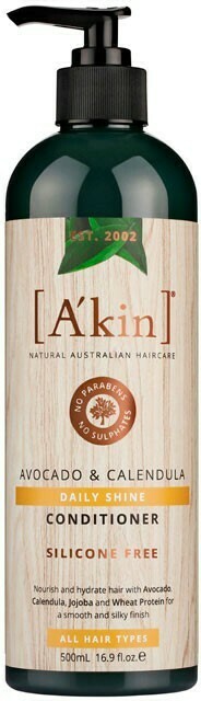 Priceline A'kin Daily Shine Avocado & Calendula Conditioner 500mL offer