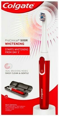 Priceline Colgate ProClinical 500R Whitening Electric Toothbrush 1ea offer