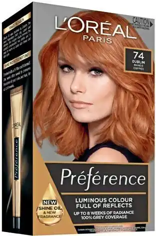 Priceline L'Oréal Paris Préférence 74 Dublin Mango Copper 1 Pack offer