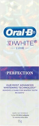 Oral-B 3D White Luxe Perfection Toothpaste 95g