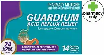 Priceline Guardium Acid Reflux Relief 14 Tablets offer