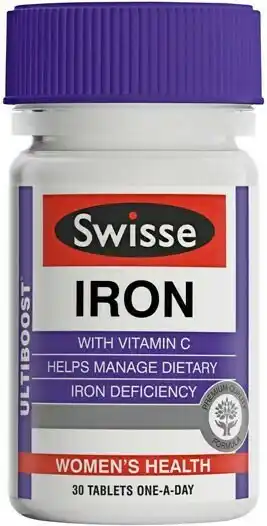 Priceline Swisse Ultiboost Iron 30 Tablets offer