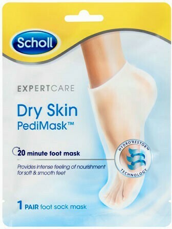 Priceline Scholl Expertcare Dry Skin Foot Pedimask 1 Pair offer