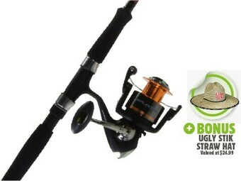 Ugly Stik Balance Spin Combo