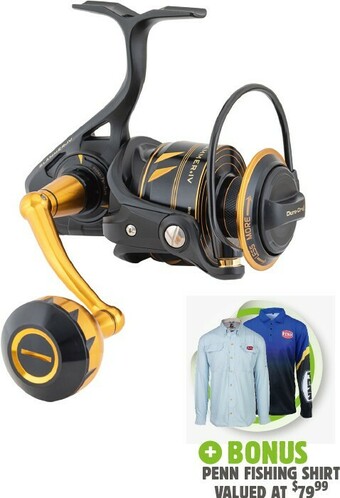 Anaconda Penn Slammer IV Spin Reel offer