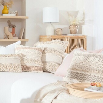 Pillow Talk Amira Square Cushion by M.U.S.E. offer