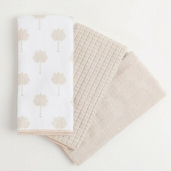 Pillow Talk Byron Microfibre Kitchen Towel 3 Pack by Essentials offer
