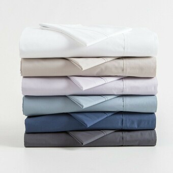 Pillow Talk 300 Thread Count Cotton Sheet Set by Habitat offer