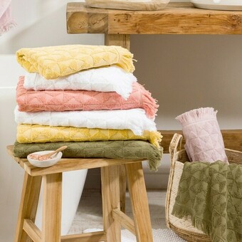 Pillow Talk Lunar Towel Range by Habitat offer