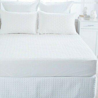 Pillow Talk Cotton Mattress Protector by Cotton Select offer