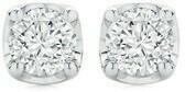 Angus & Coote 9ct White Gold Diamond Four Claw Stud Earrings offer