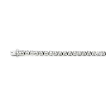 Angus & Coote 9ct White Gold Diamond Tennis Bracelet offer