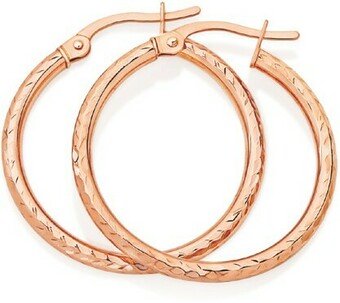 Angus & Coote 9ct Rose Gold Earrings offer