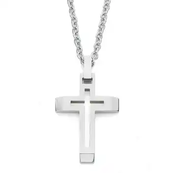 Angus & Coote M+Y Stainless Steel Men's Cross offer