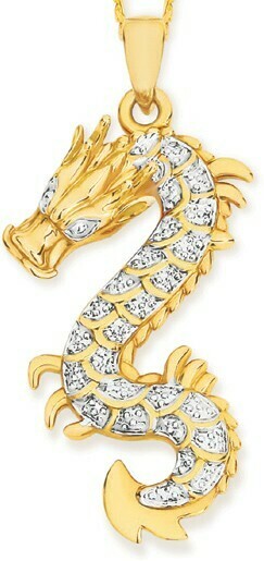 Angus & Coote 9ct Gold Men's Pendant offer