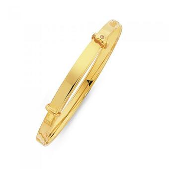 Goldmark 9ct Gold Children's Diamond Bangle offer