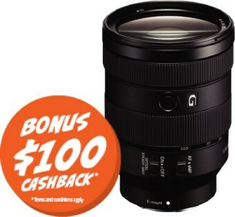 Camera House Sony FE 24-105mm f4 G Zoom Lens offer